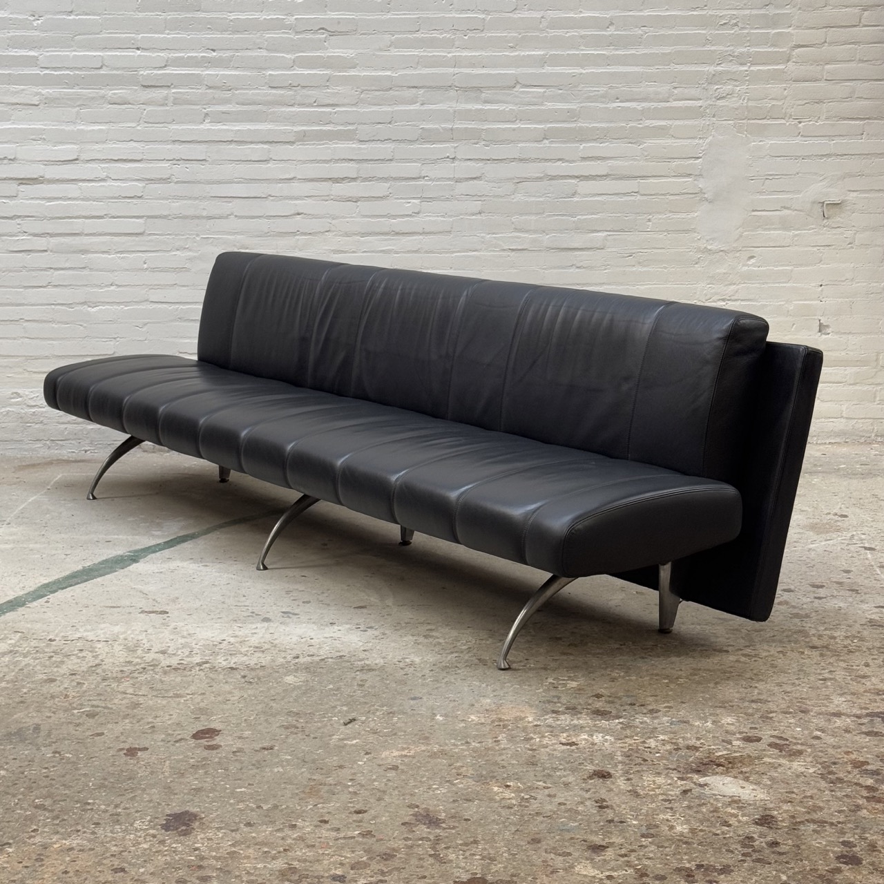 Vintage Sofa Waiting Bench Moroso