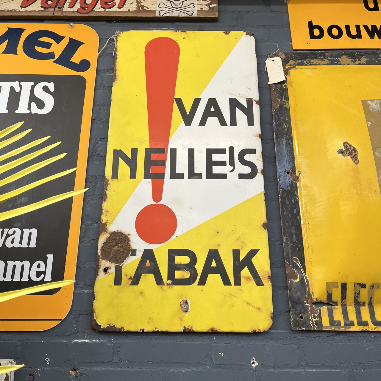 Enamel "VAN NELLE'S TABAK"