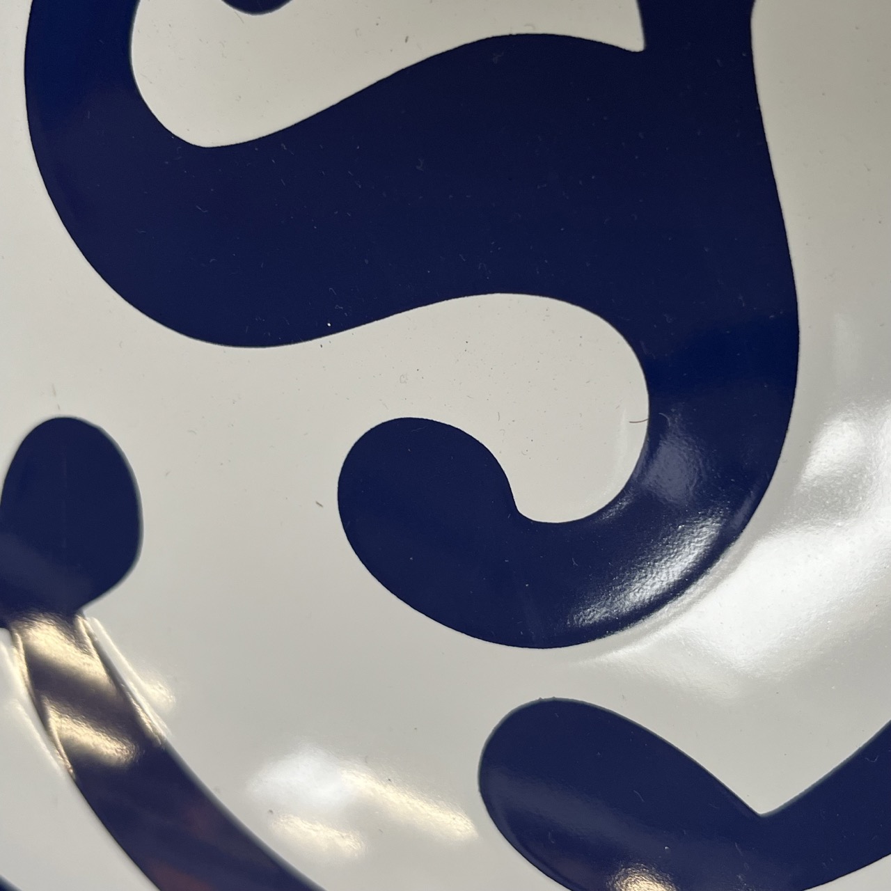 Enamel Sign