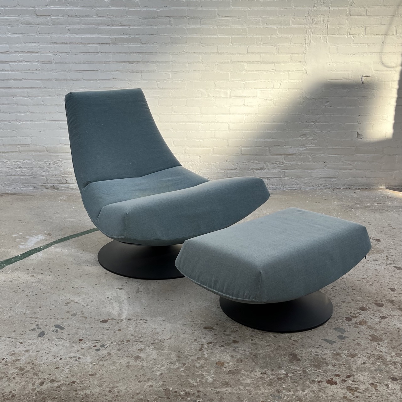 "Olivier" Easy Chair & Ottoman