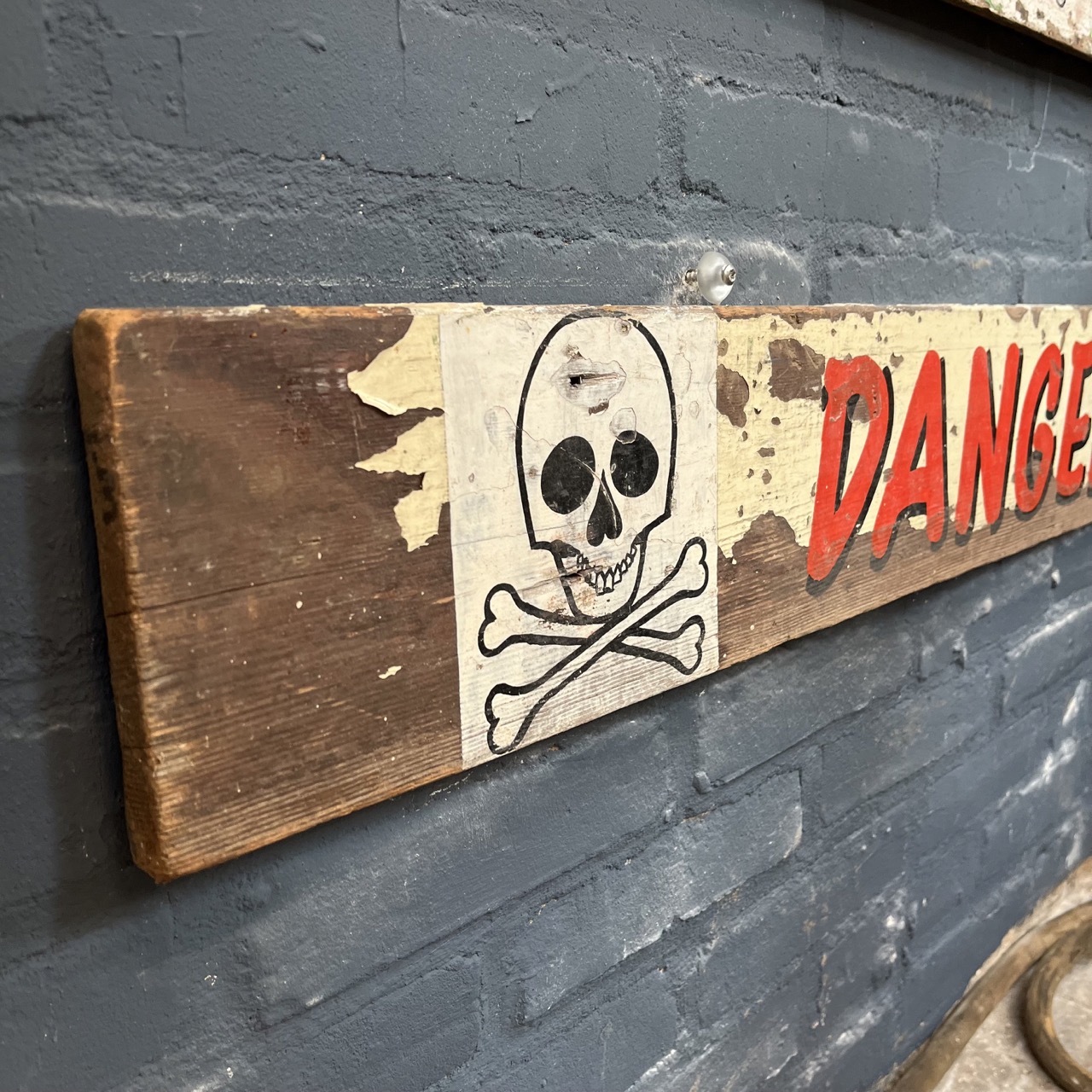 Signboard "DANGER" 