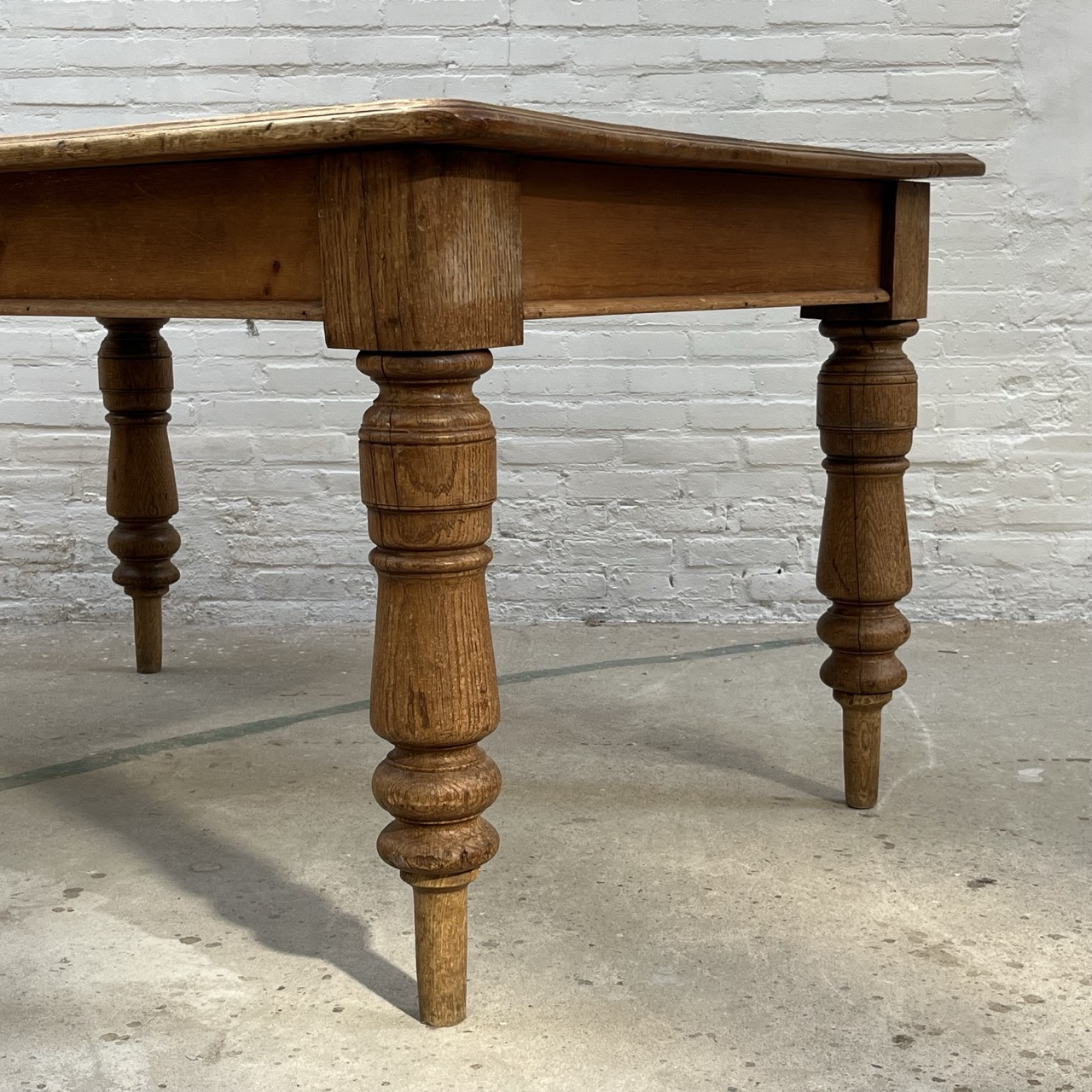 Antique Dining Table Pine
