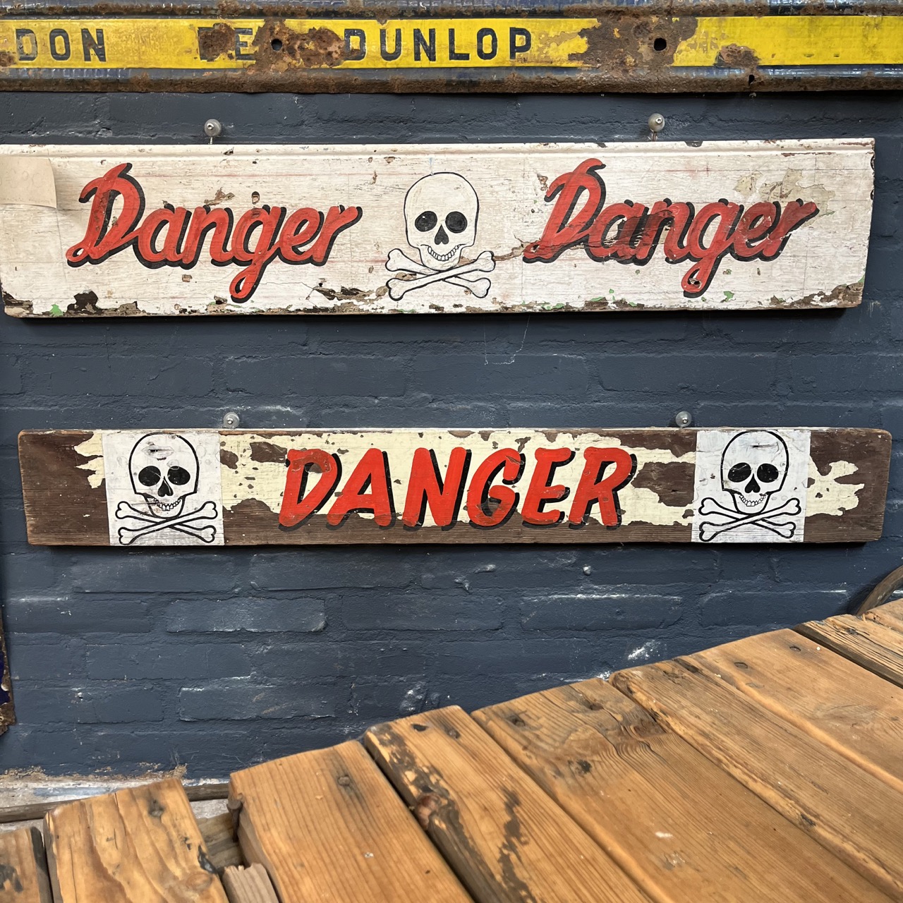 Signboard "DANGER" 