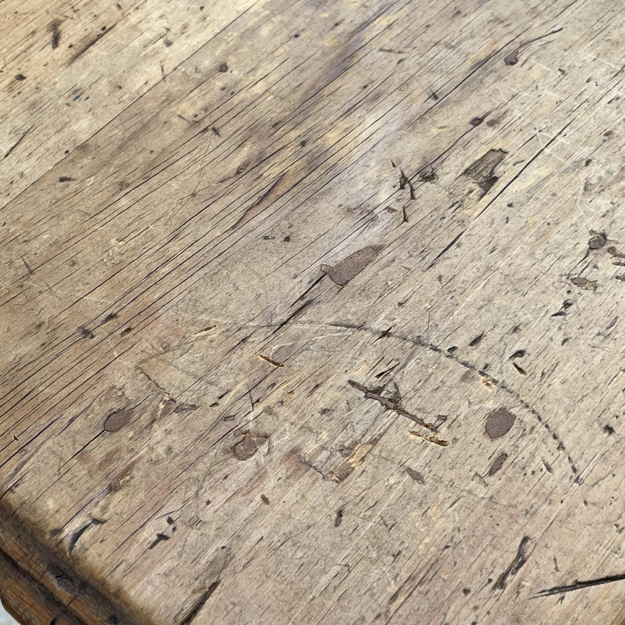 Antique Dining Table Pine