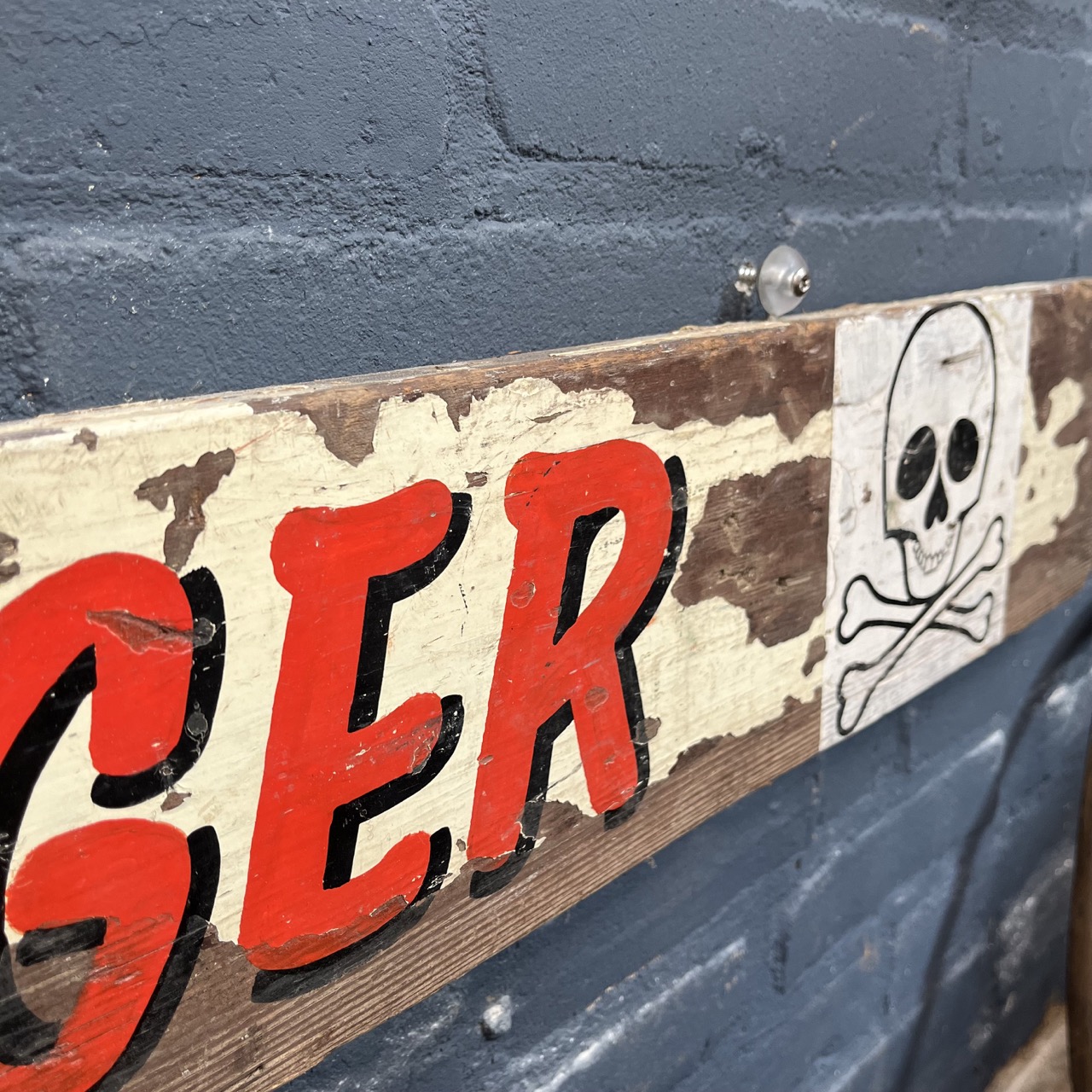 Signboard "DANGER" 