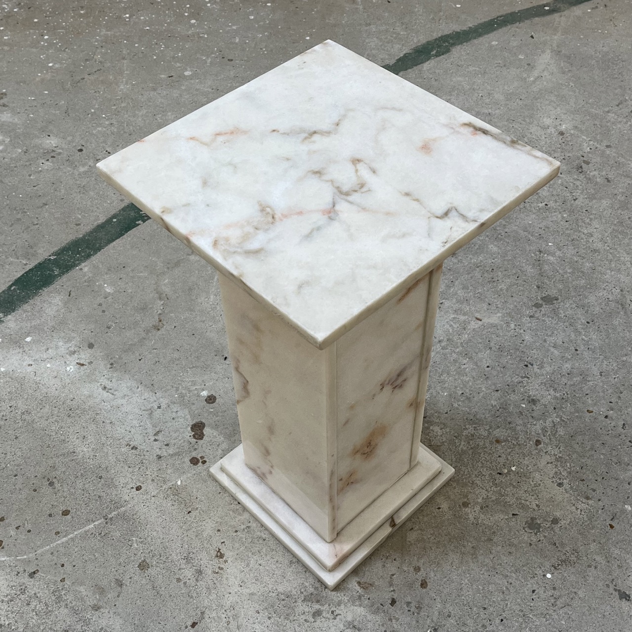 Vintage Pedestal Marble