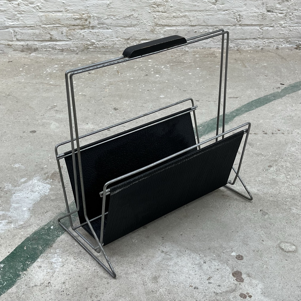 Vintage Magazine Rack 