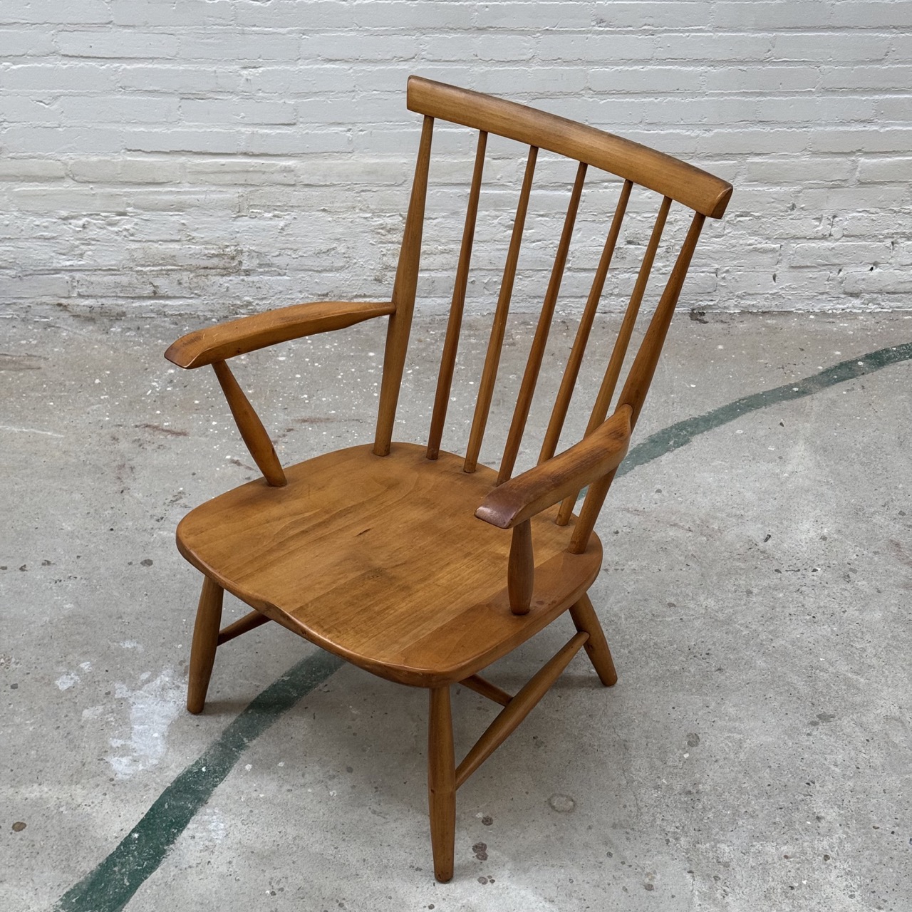 Vintage Easy Chair Spindle 
