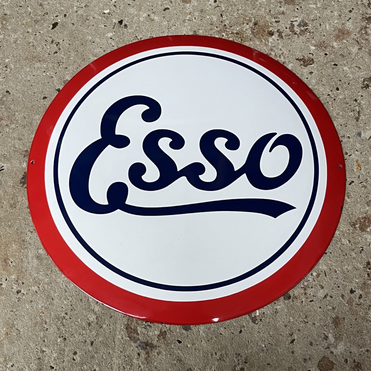 Enamel Sign