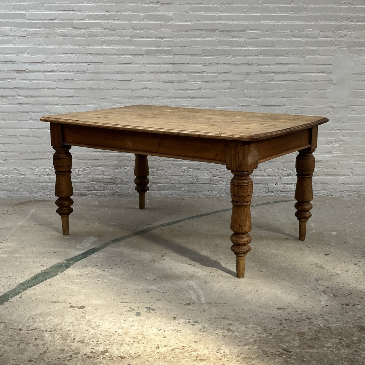 Antique Dining Table Pine