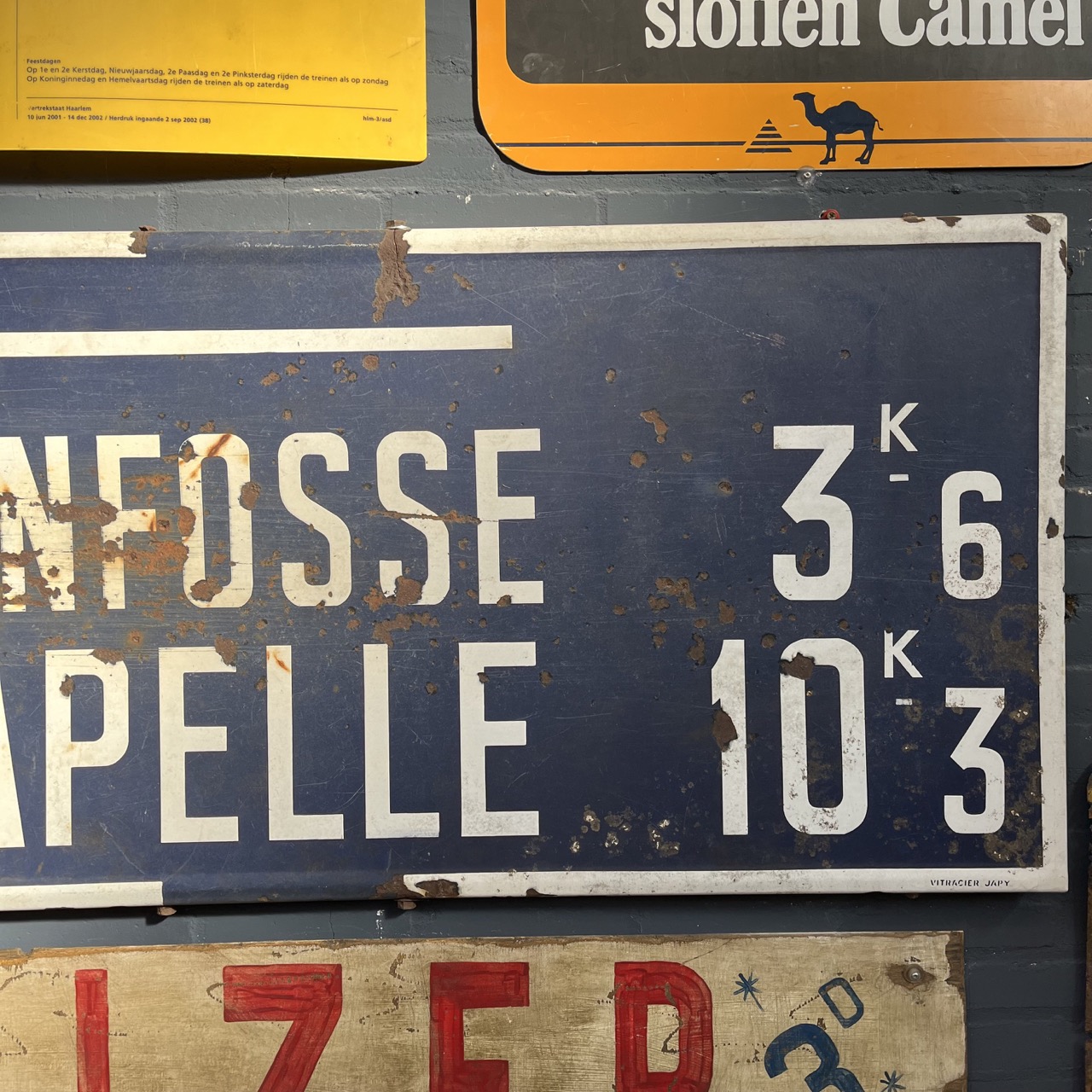 Enamel "BUIRONFOSSE LA CAPELLE"