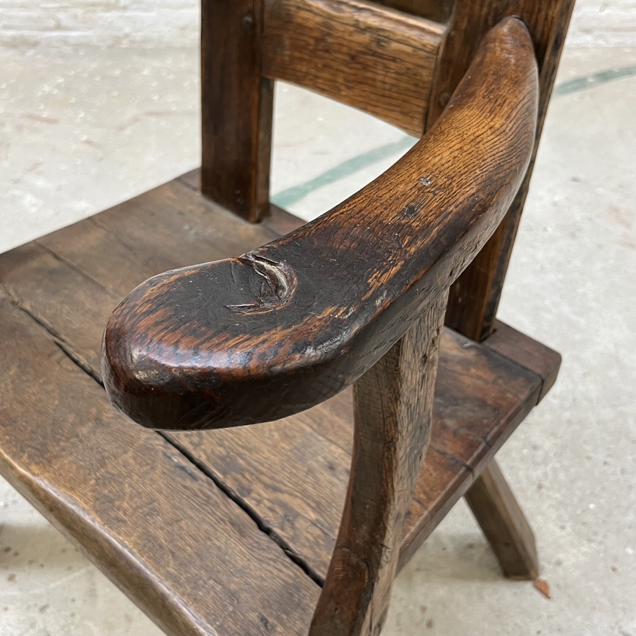 Antique Chair Sculptural 