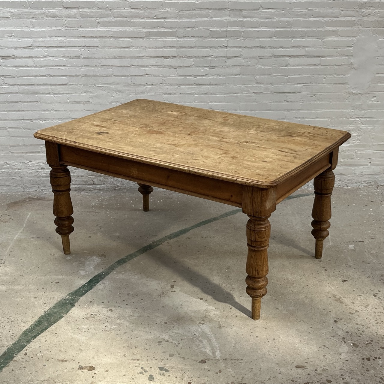 Antique Dining Table Pine