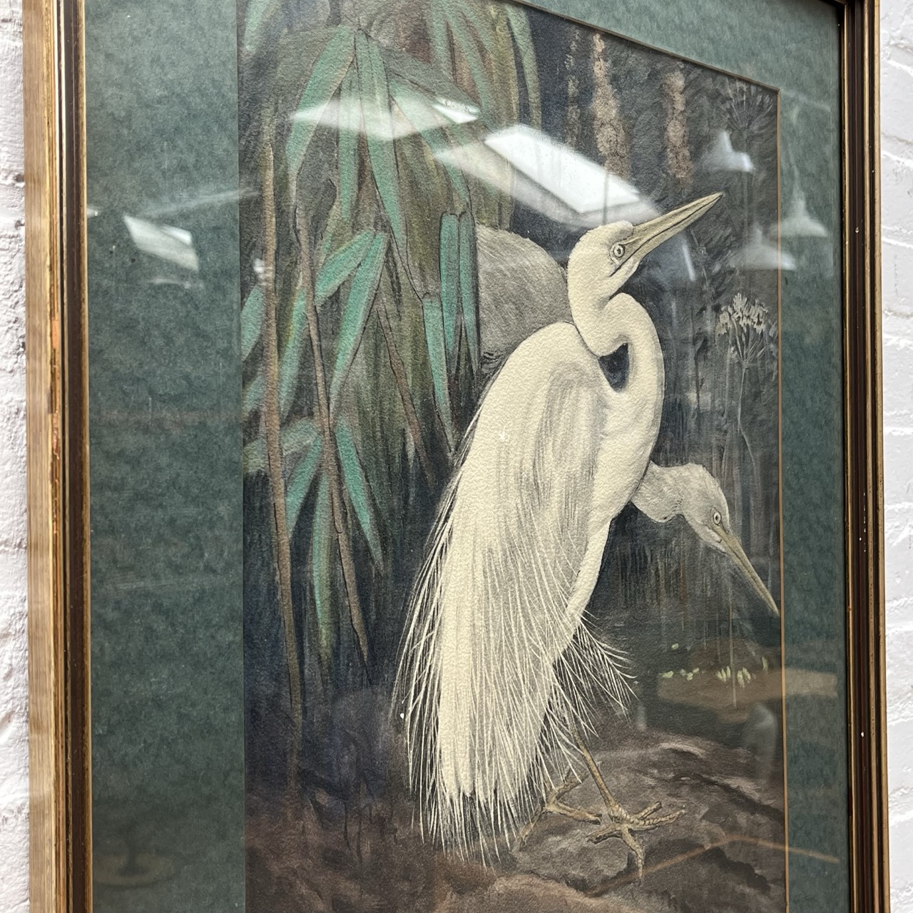 Artwork Marie Kelting "Great White Egret"