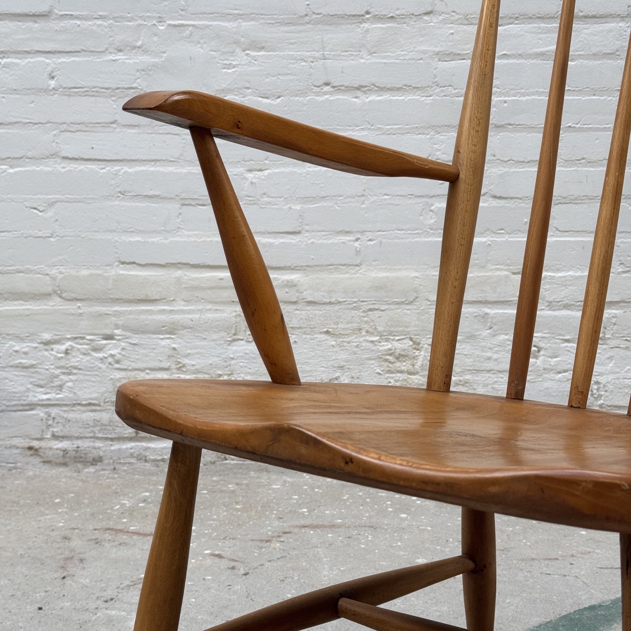 Vintage Easy Chair Spindle 