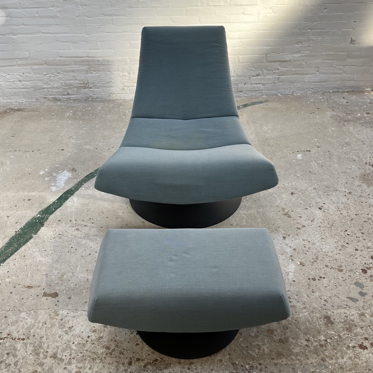 "Olivier" Easy Chair & Ottoman