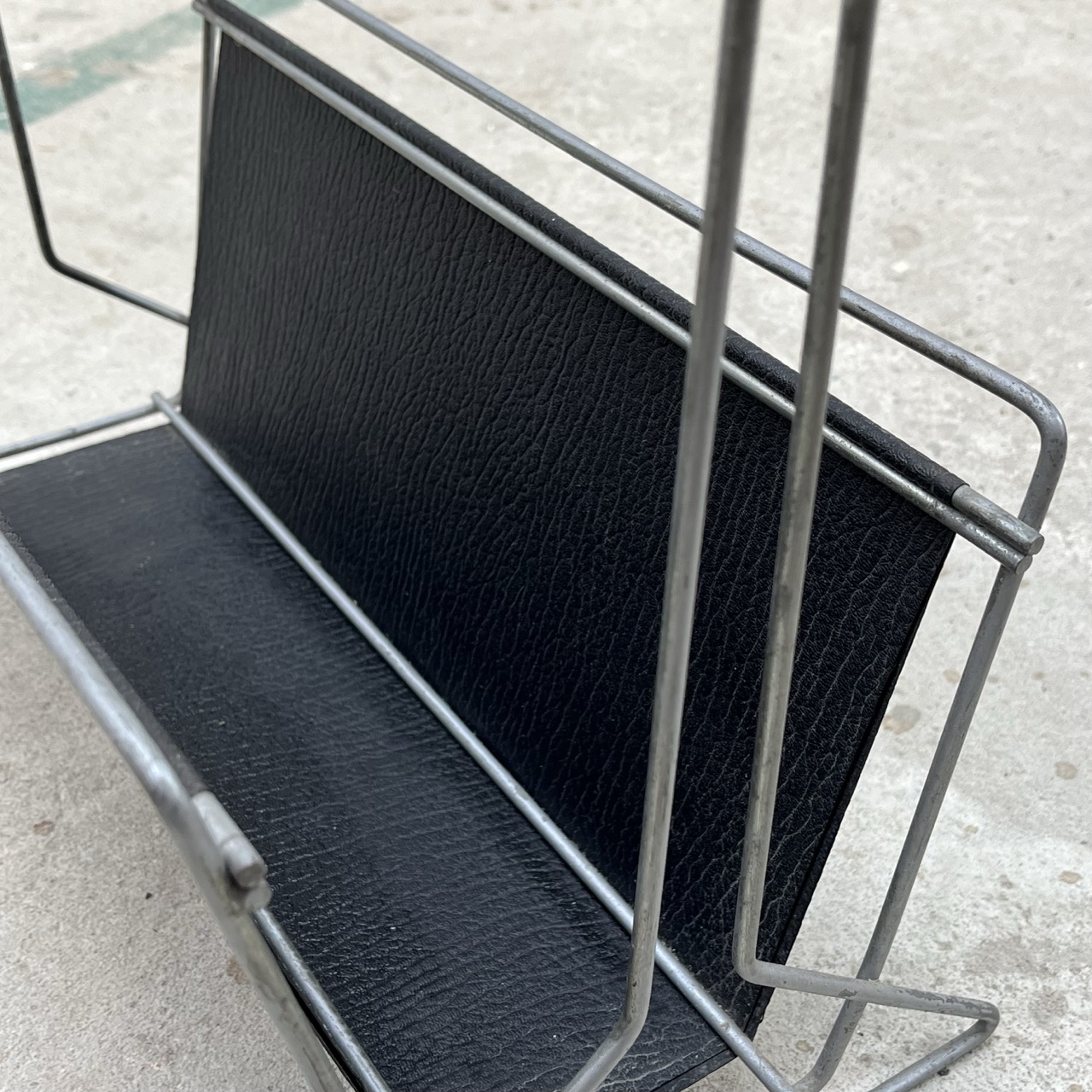 Vintage Magazine Rack 