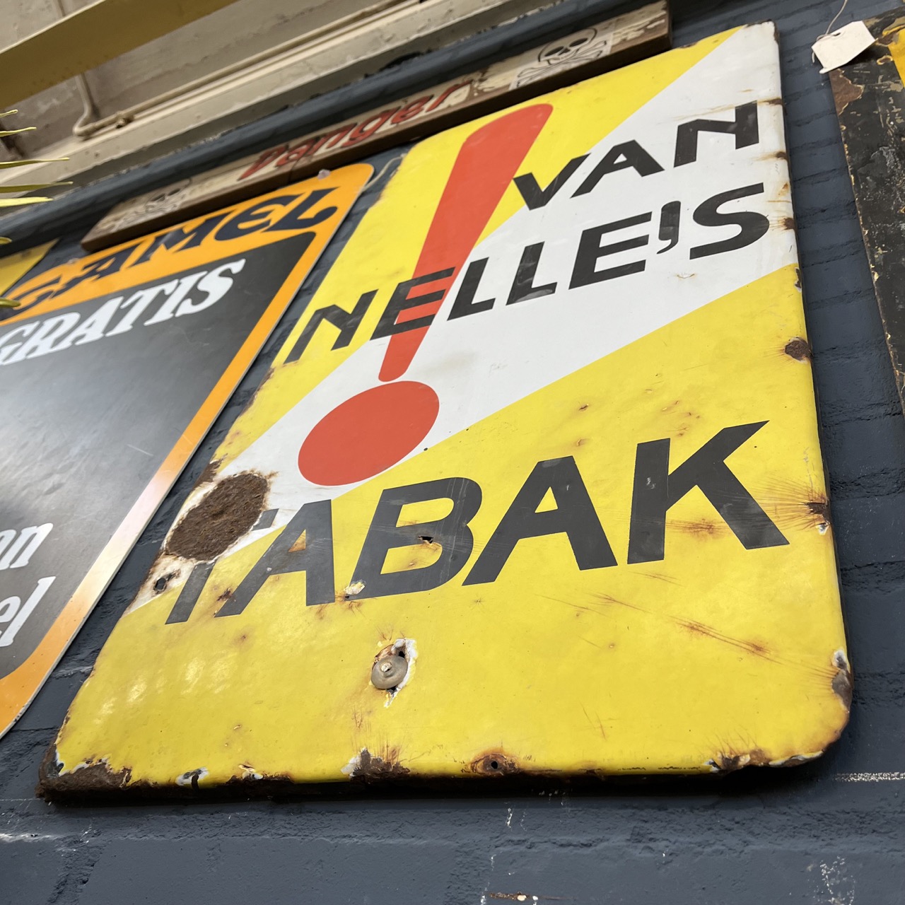 Enamel "VAN NELLE'S TABAK"