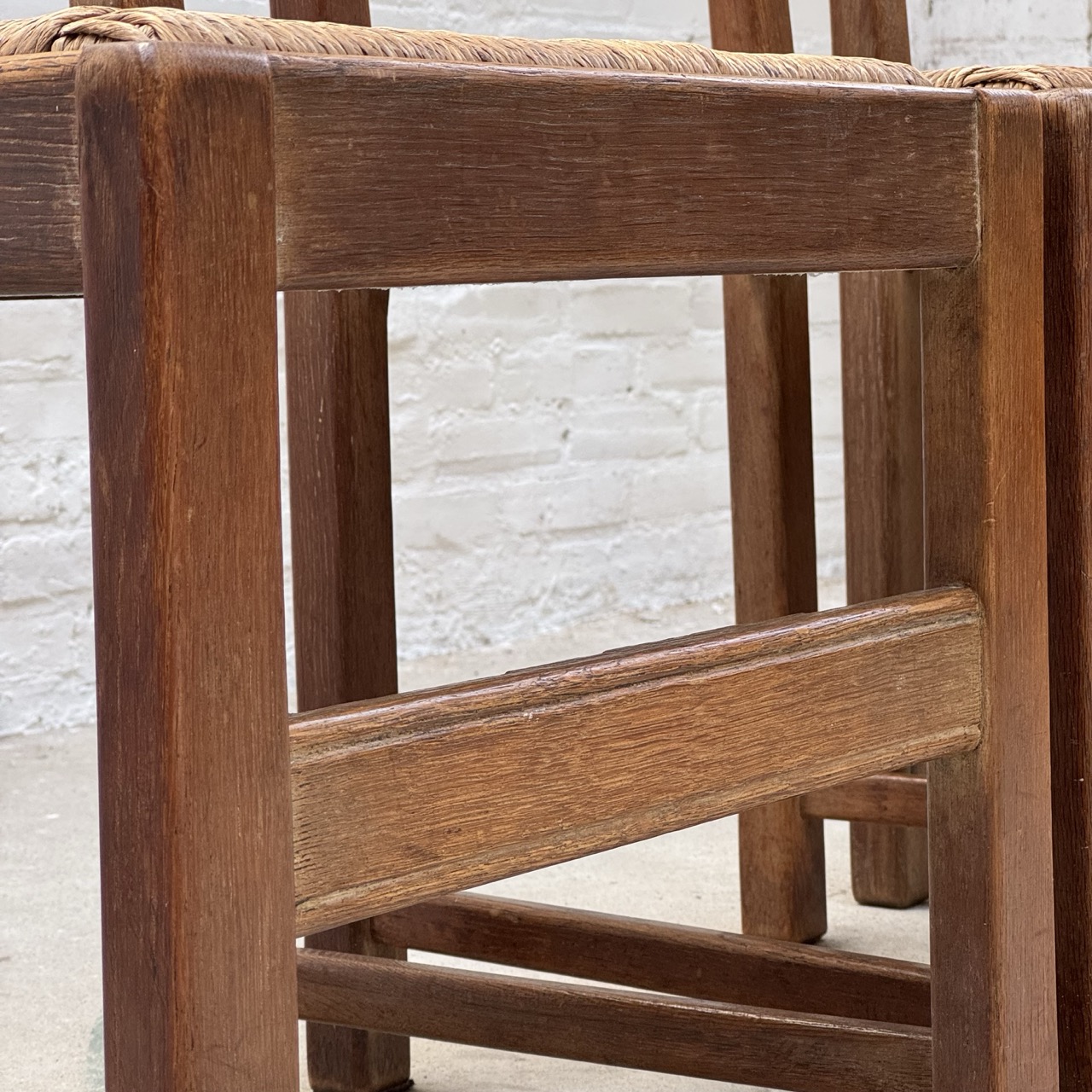 Vintage Dining Chairs Rustic