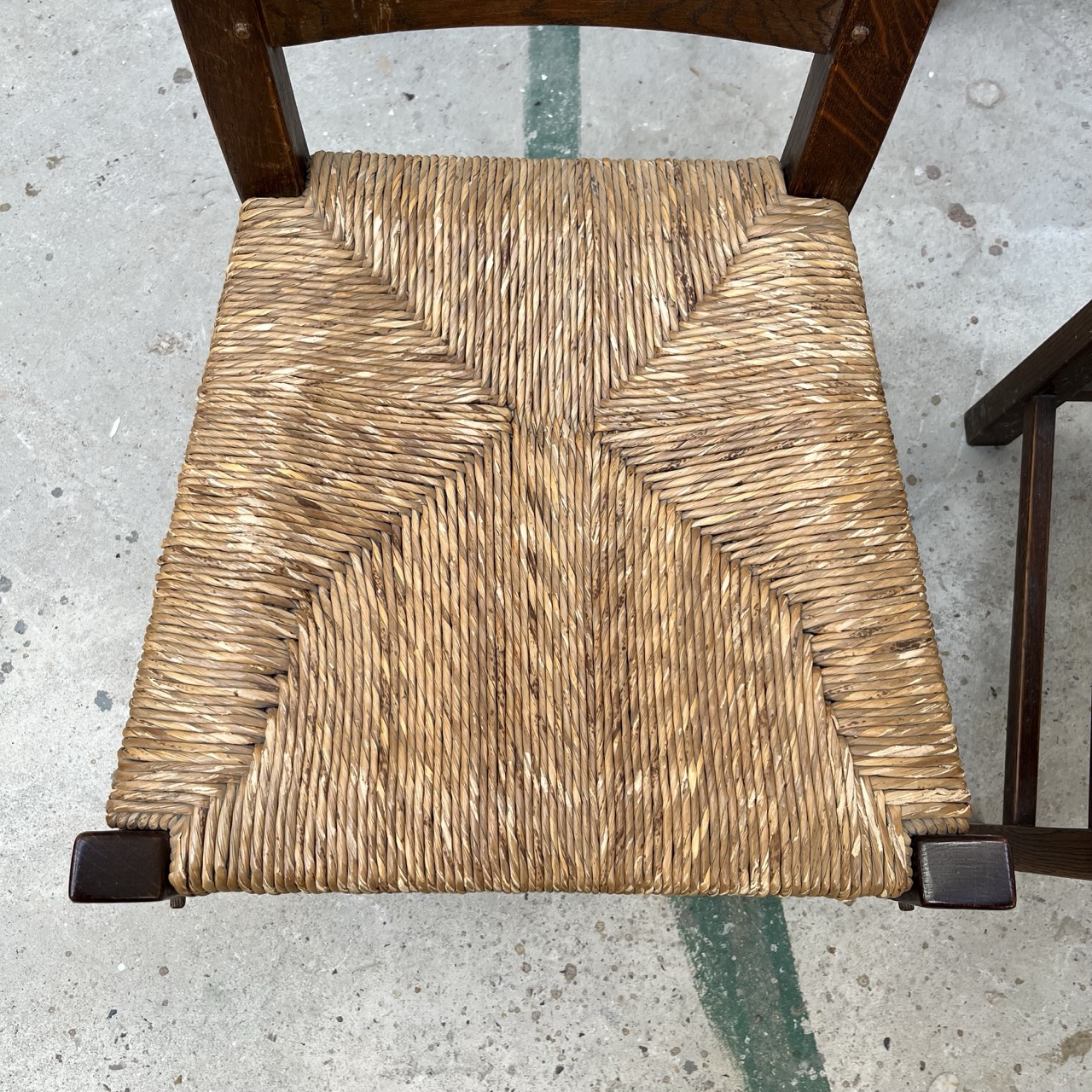 Vintage Dining Chairs Rustic