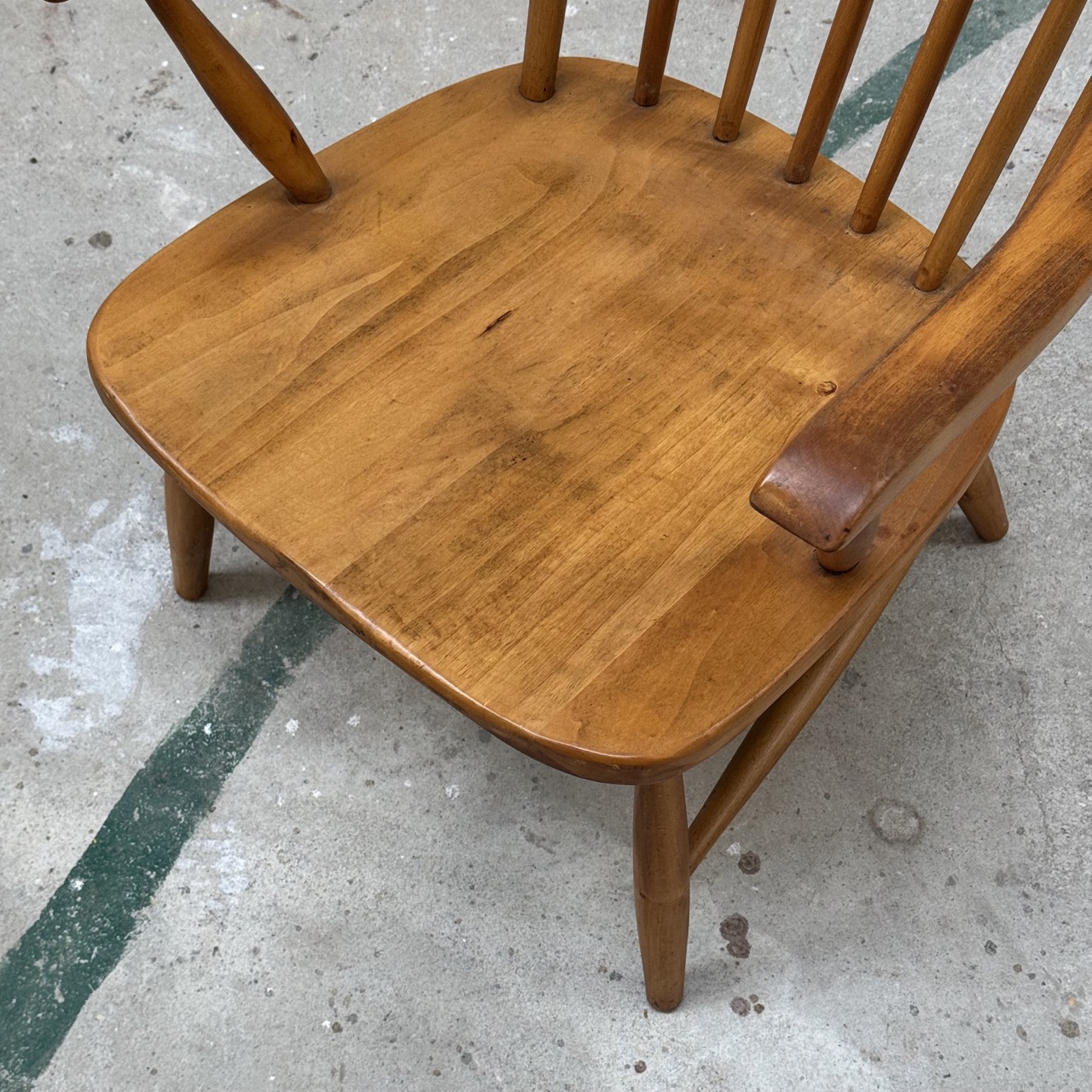 Vintage Easy Chair Spindle 