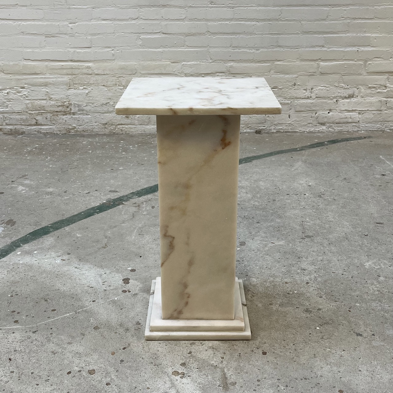 Vintage Pedestal Marble