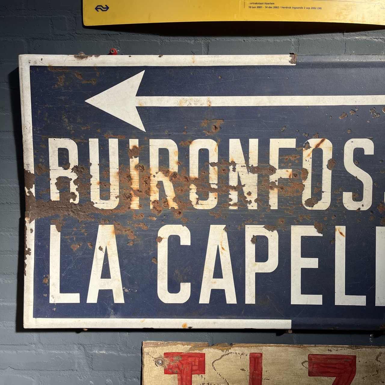 Enamel "BUIRONFOSSE LA CAPELLE"