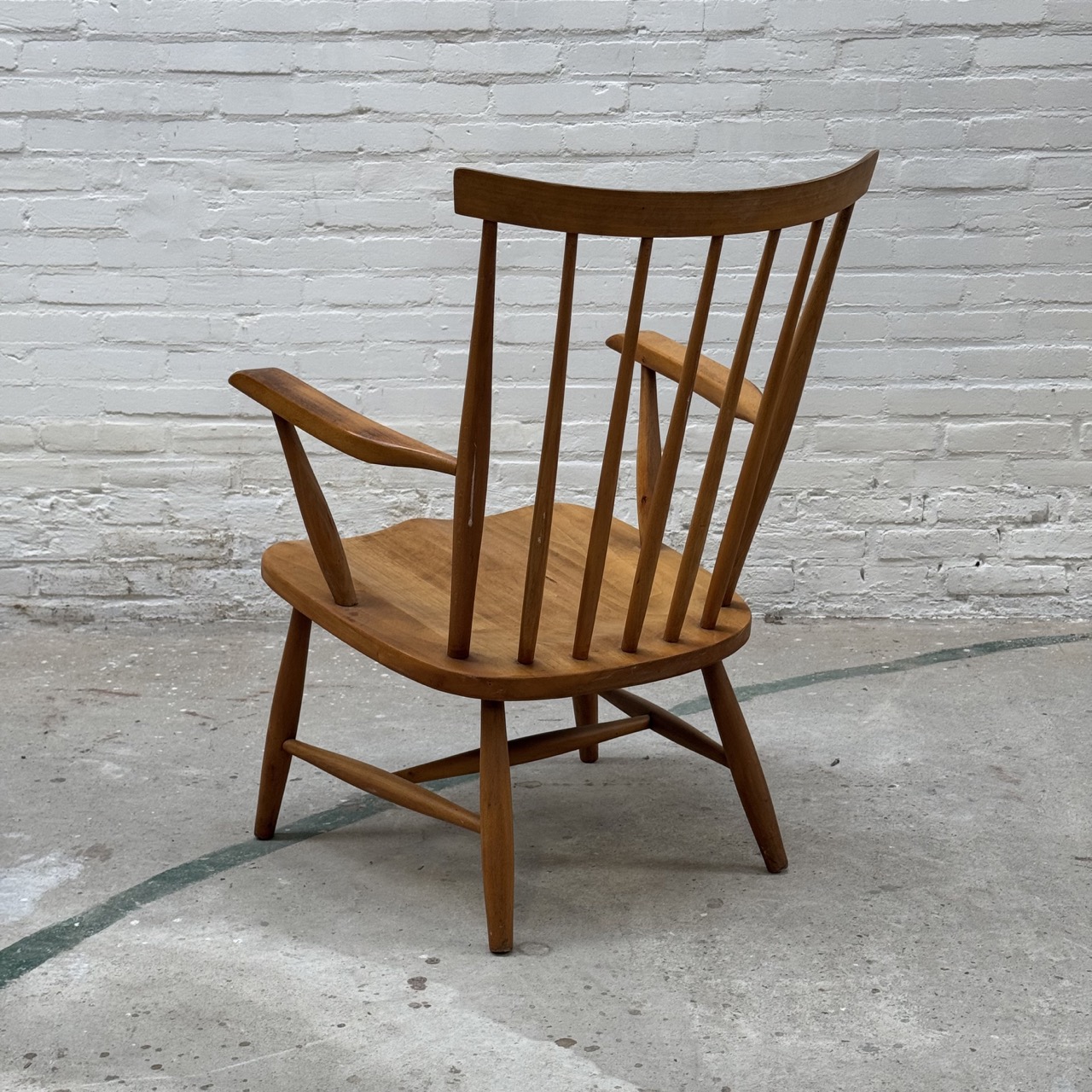 Vintage Easy Chair Spindle 