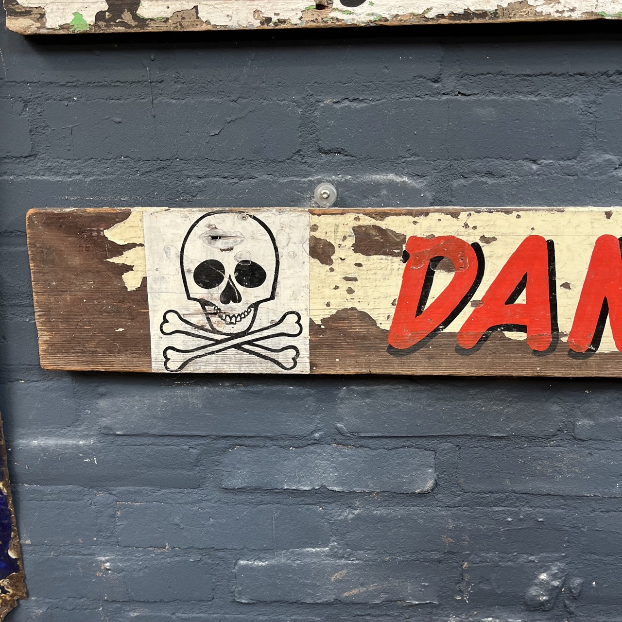 Signboard "DANGER" 