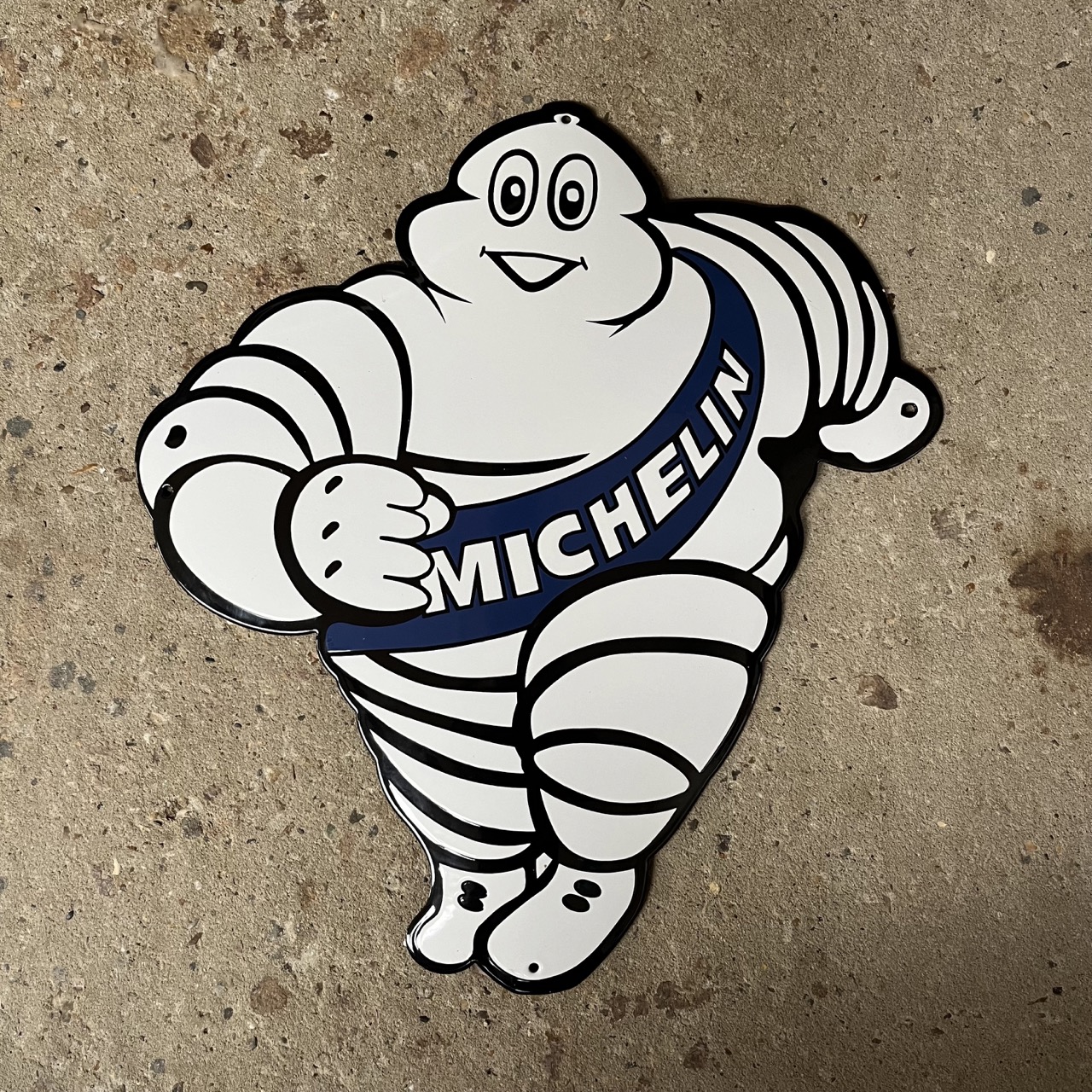 Enamel Sign