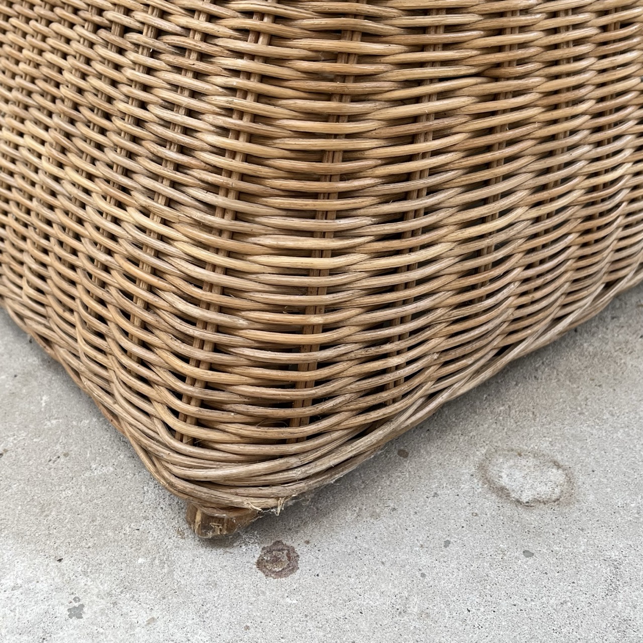 Vintage Lounge Chair Wicker