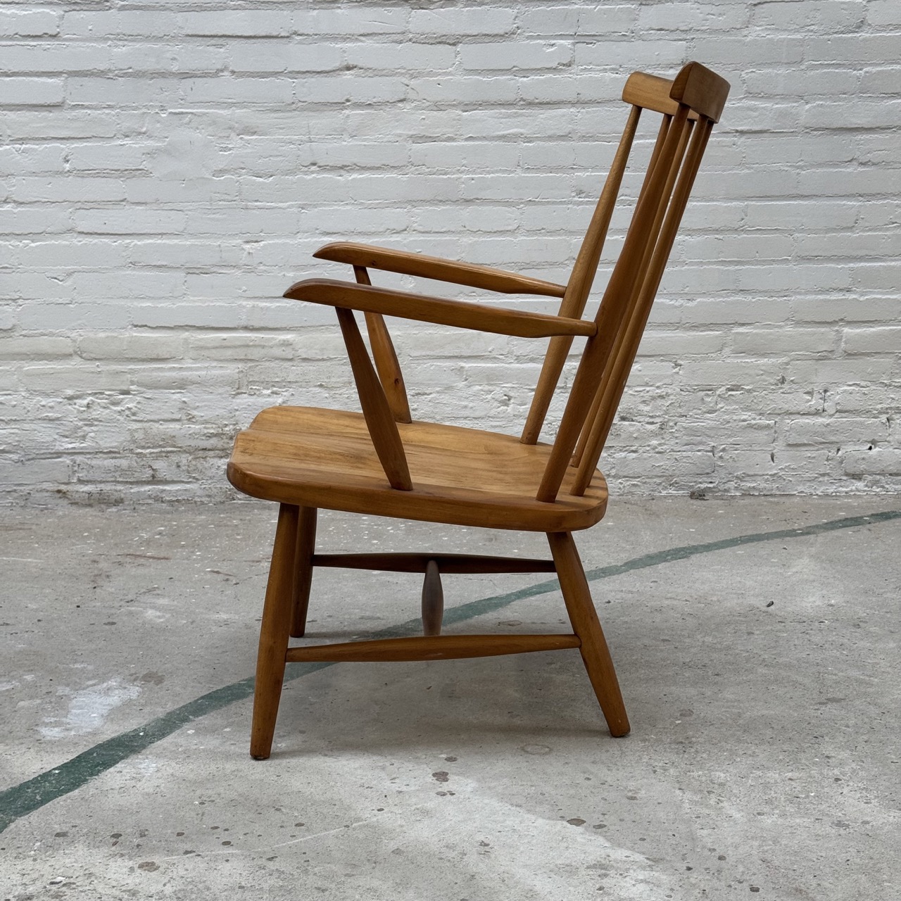 Vintage Easy Chair Spindle 
