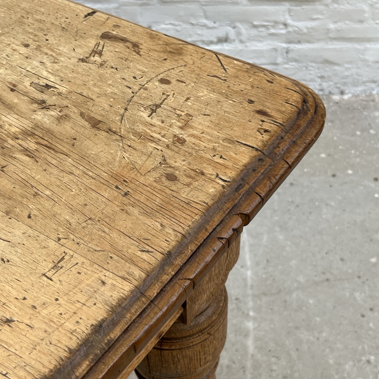 Antique Dining Table Pine