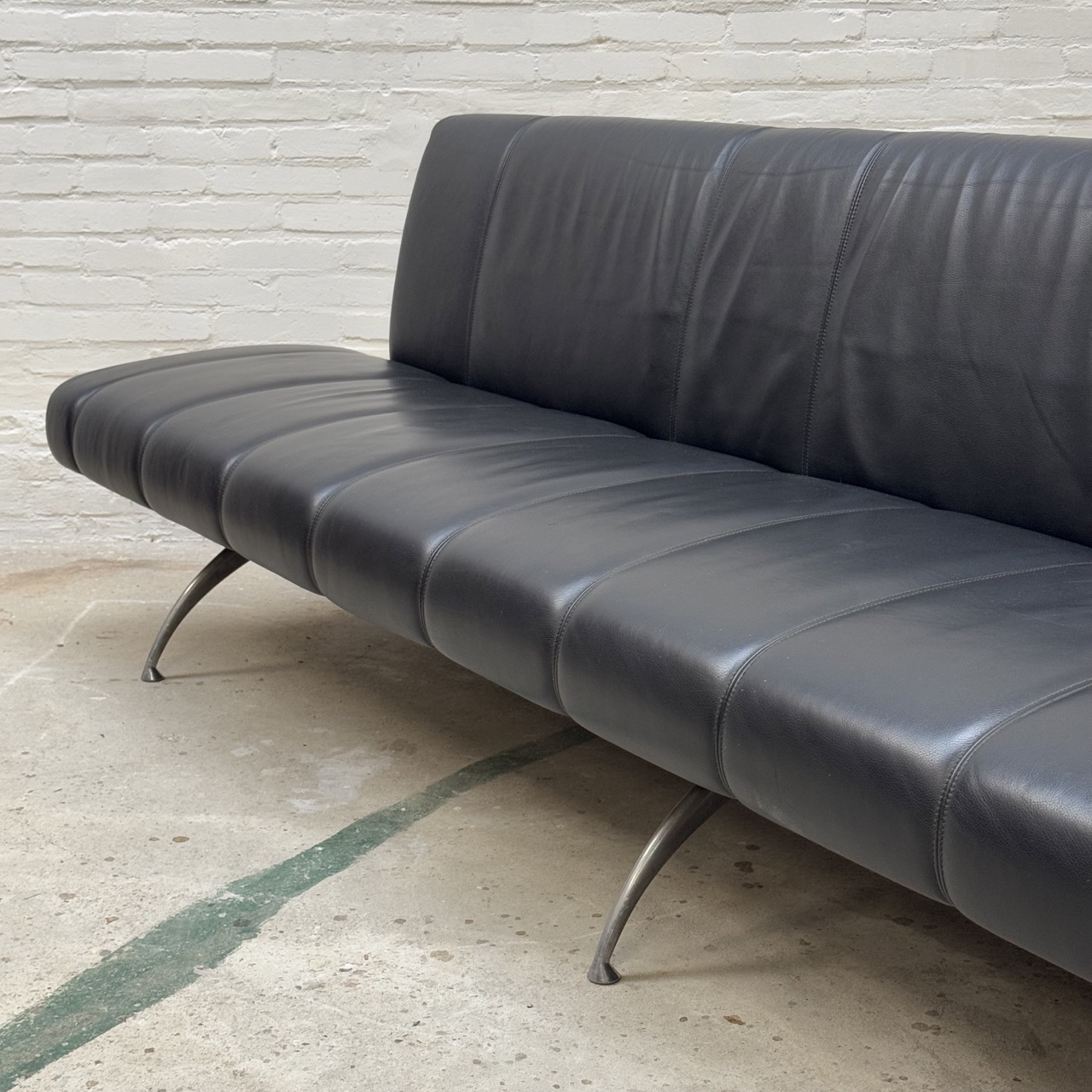 Vintage Sofa Waiting Bench Moroso