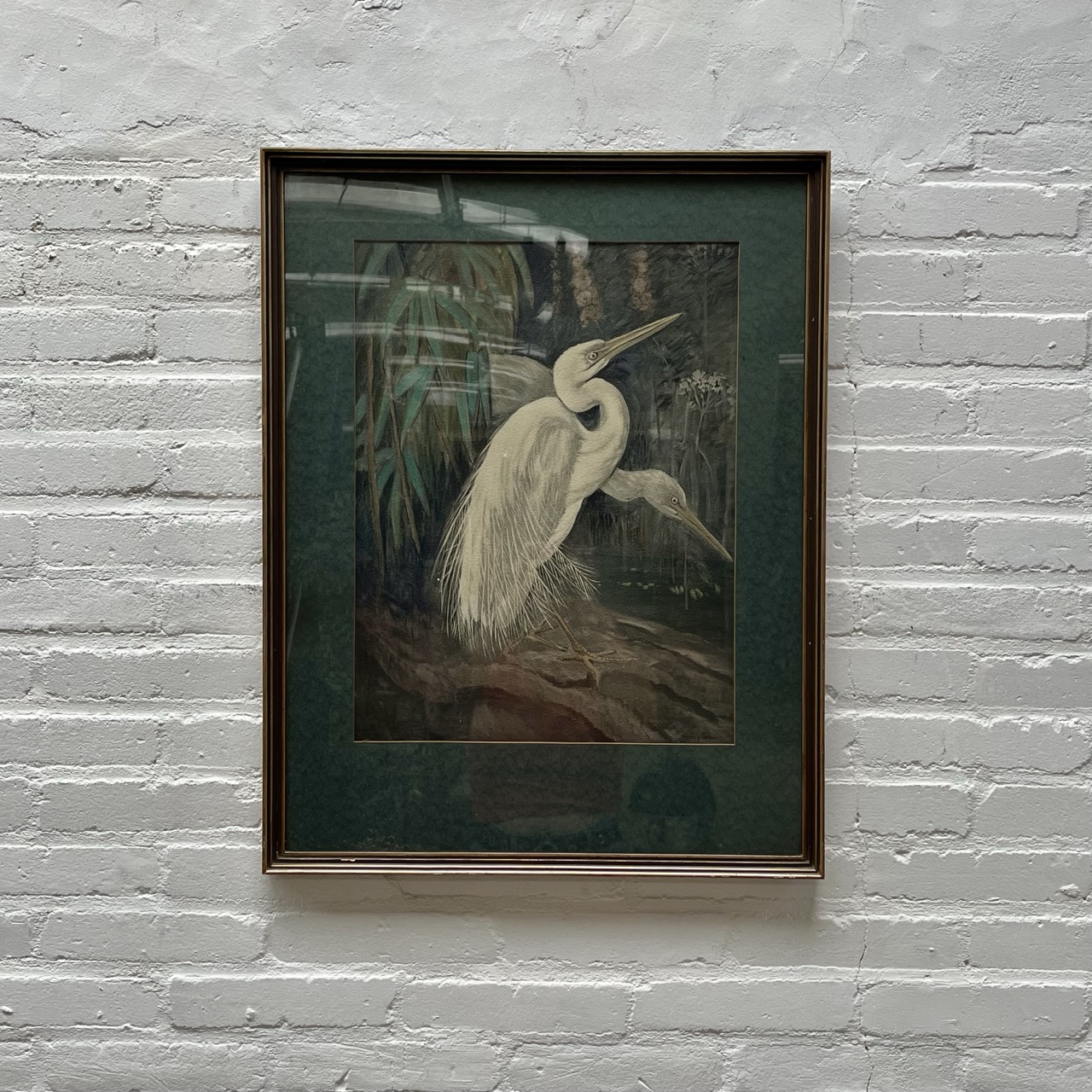 Artwork Marie Kelting "Great White Egret"