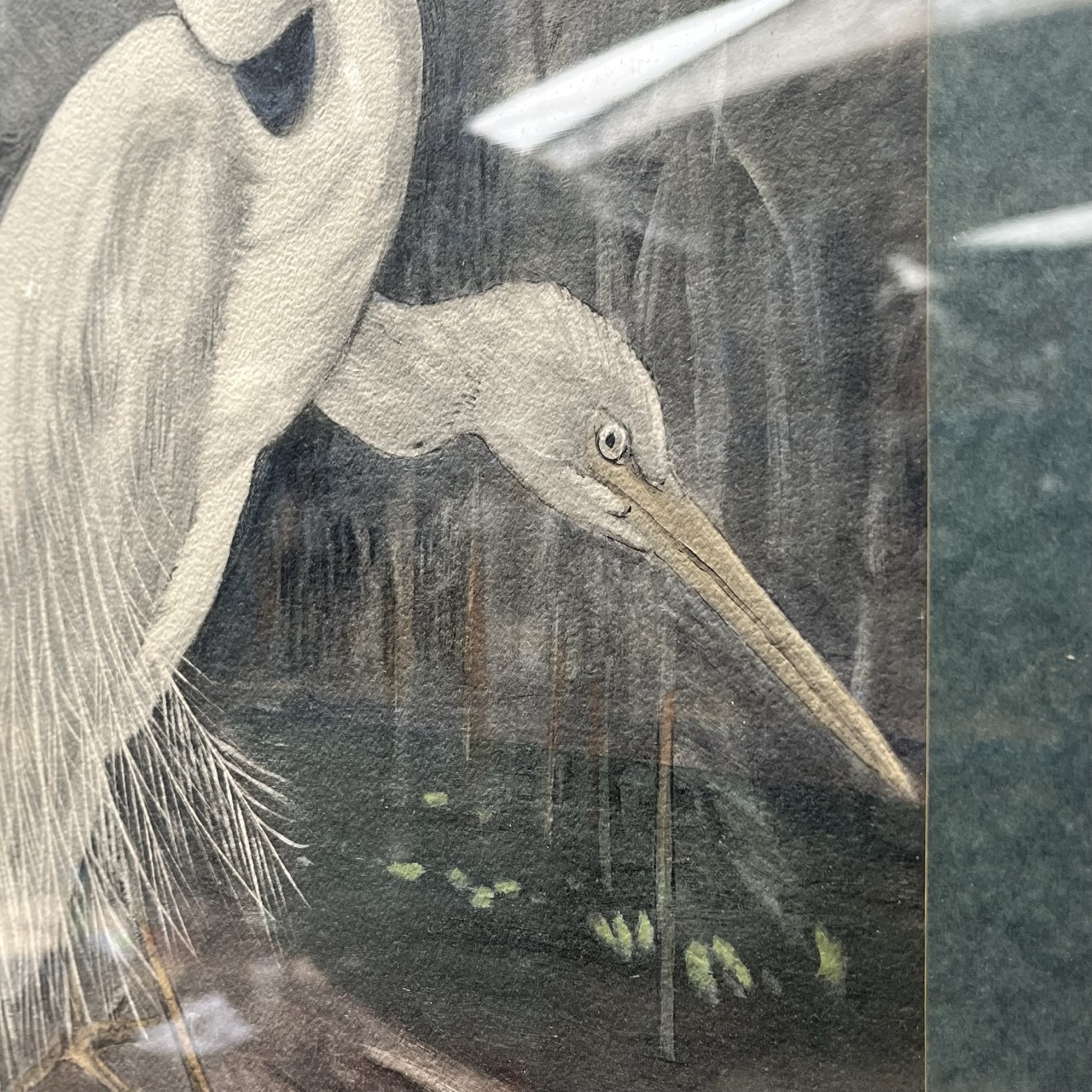 Artwork Marie Kelting "Great White Egret"