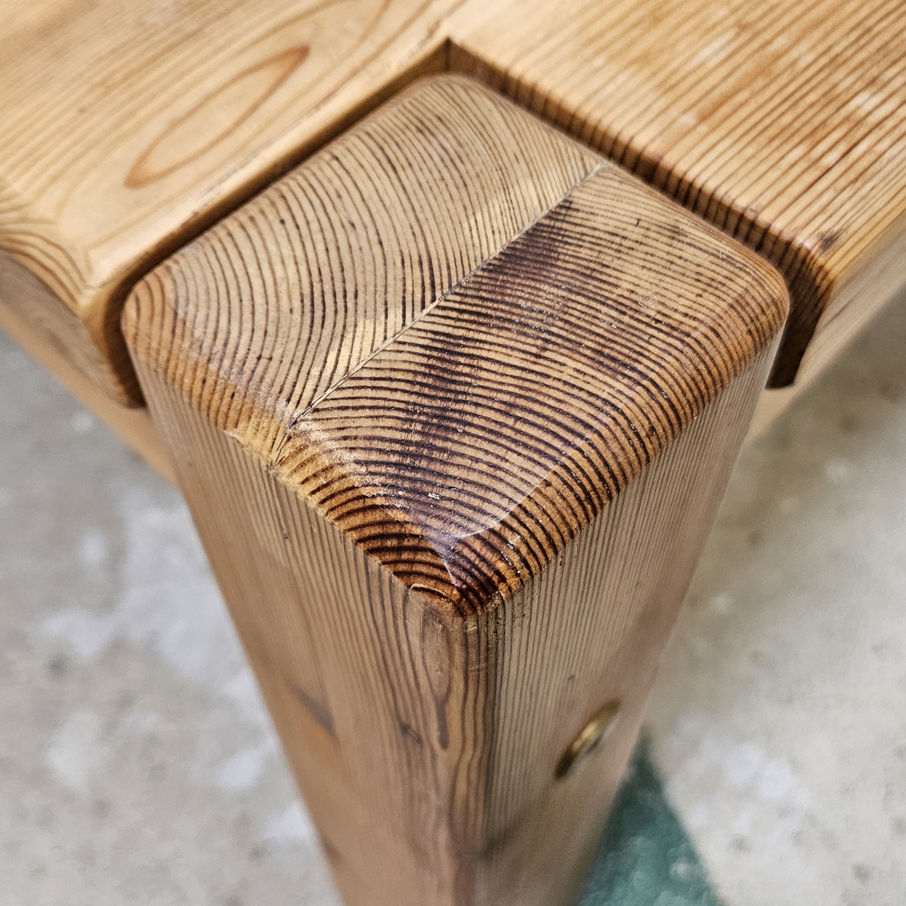 Vintage Coffee Table Pine