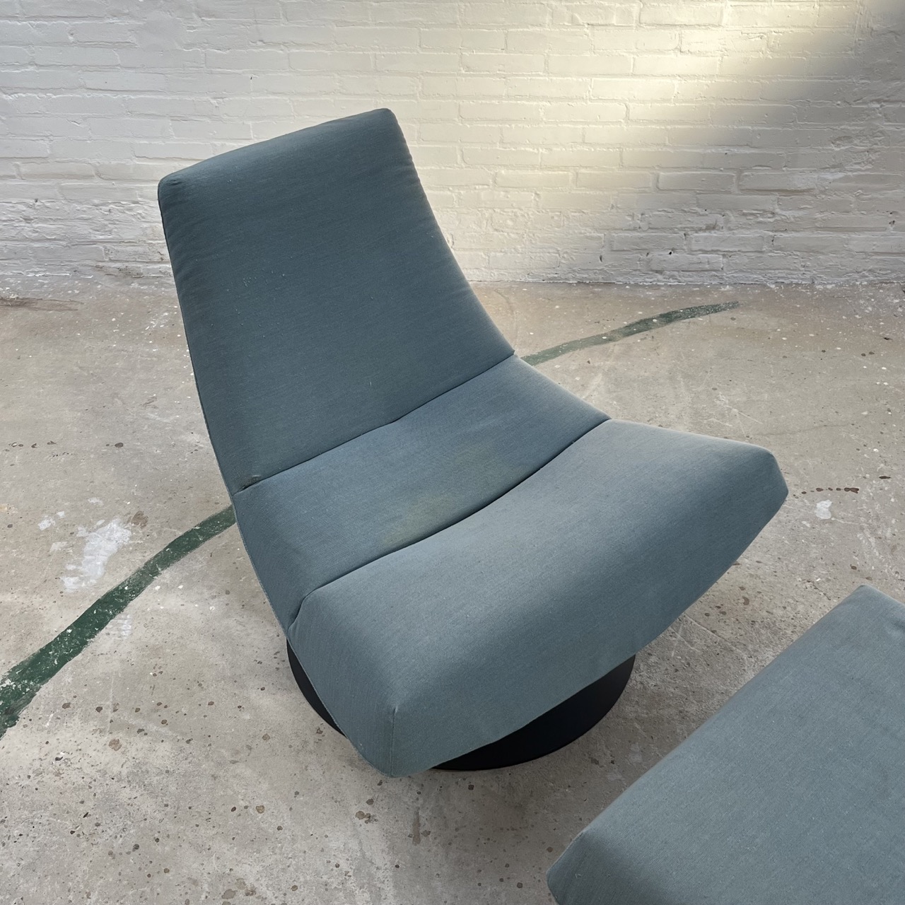 "Olivier" Easy Chair & Ottoman