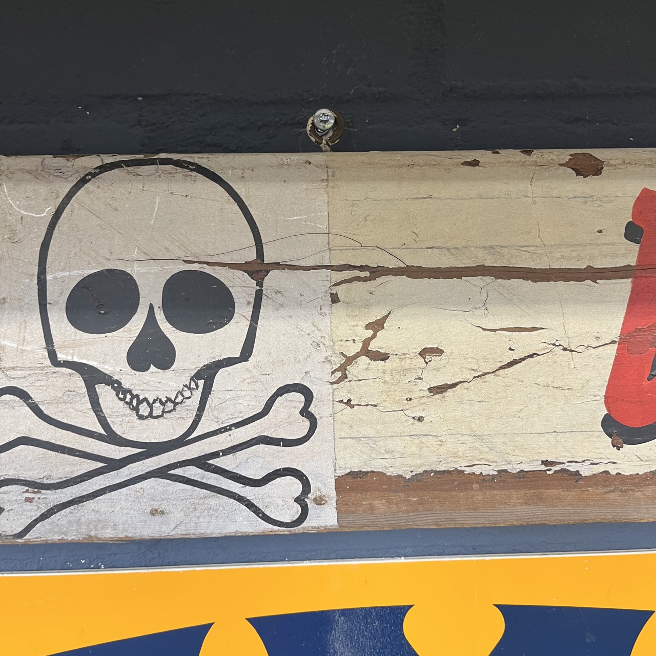 Signboard "DANGER"