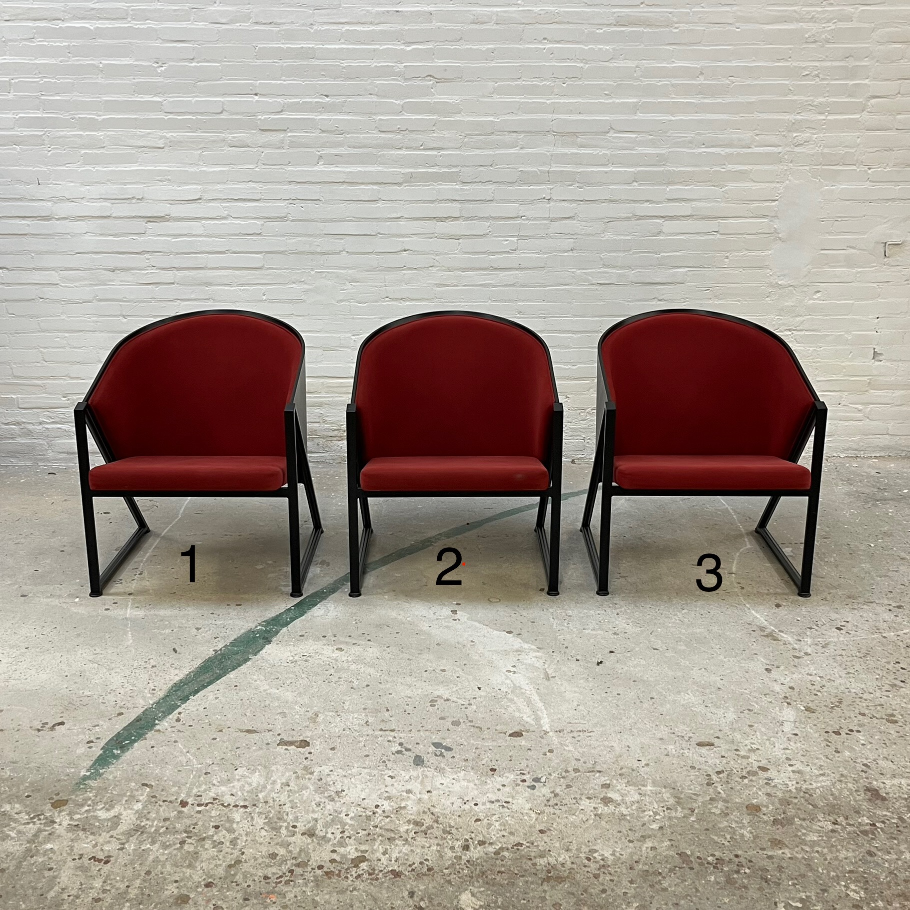 "Mondi" Vintage Easy Chairs Model "Mondi" Vintage Easy Chairs Model