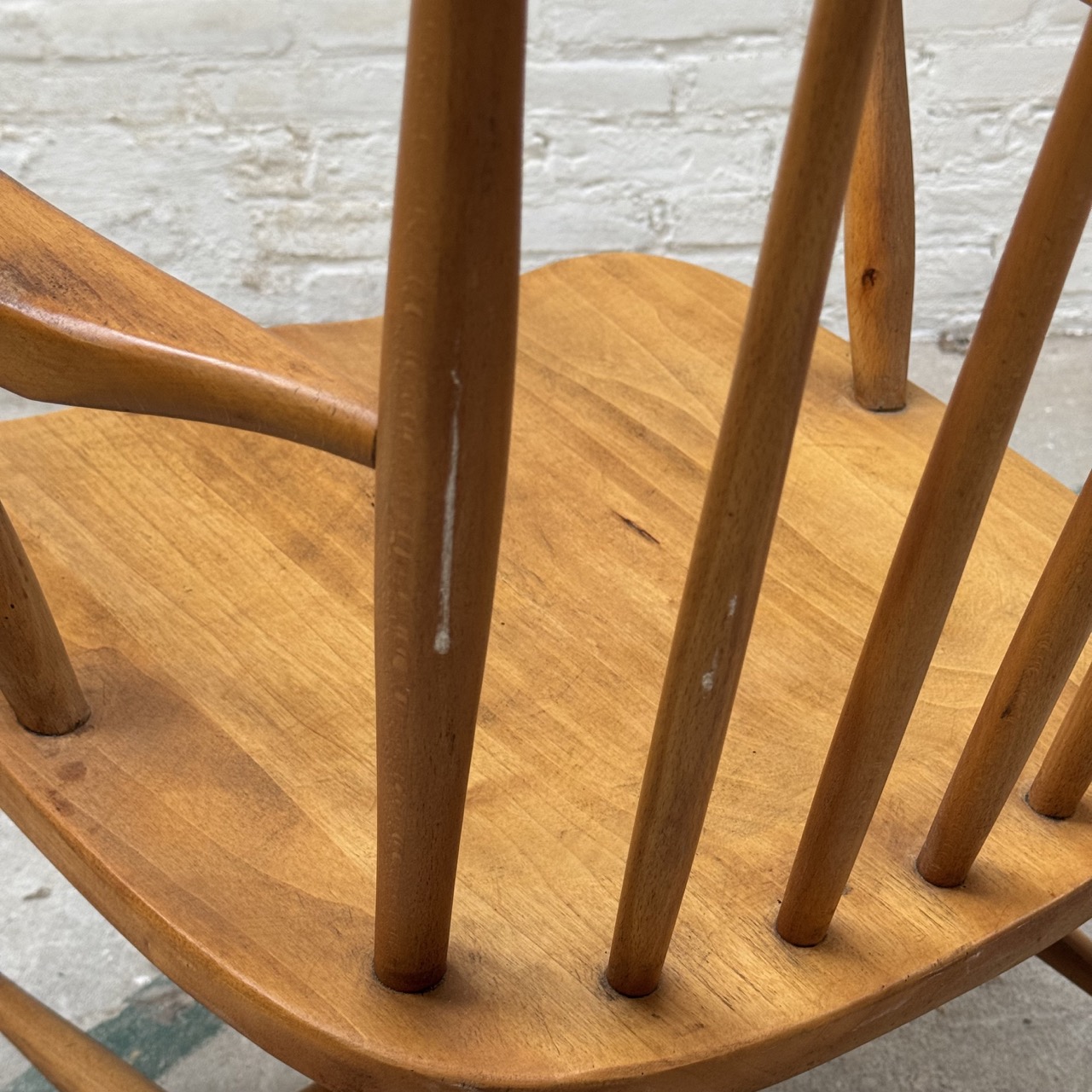 Vintage Easy Chair Spindle 